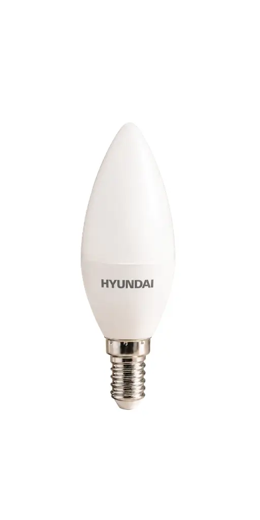 HYUNDAI LED LAMP C37 5W E14 6500K