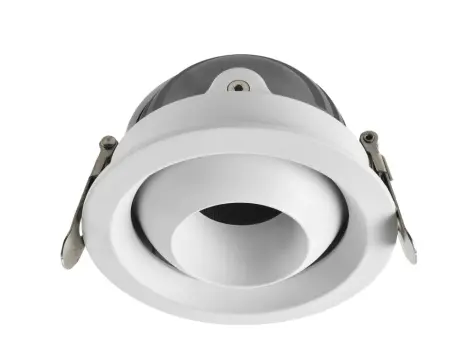 HYUNDAI 347A  Recessed Downlight 8W, AL WH BODY Moving in two direction 3000K