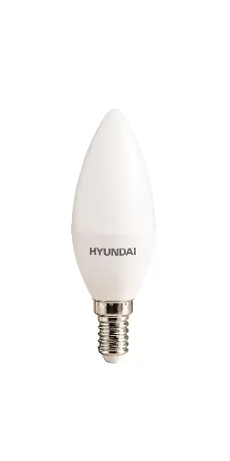 [LL-HYD-LED-C37-5W-30-E14] HYUNDAI LED LAMP C37 5W E14 3000K